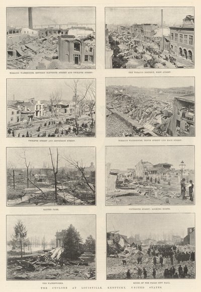 旋风在路易斯维尔，肯塔基州，美国 作者 English Photographer