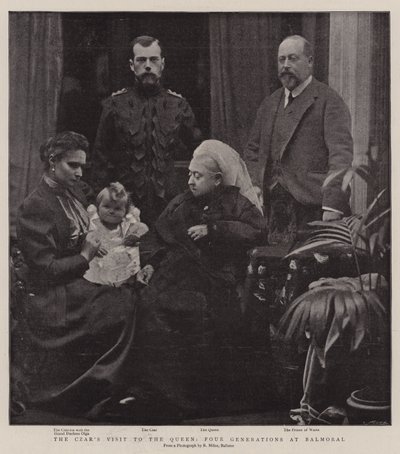 Czars参观巴尔莫勒尔的四代女王 作者 English Photographer