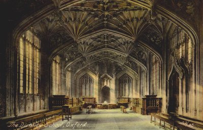 牛津大学神学院（彩色照片） 作者 英国摄影师