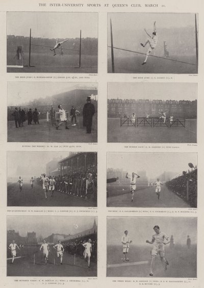 3月21日皇后俱乐部的大学间体育赛事 作者 English Photographer