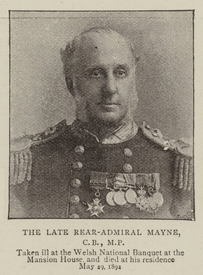 海军少将Mayne，CB，MP 作者 英国摄影师