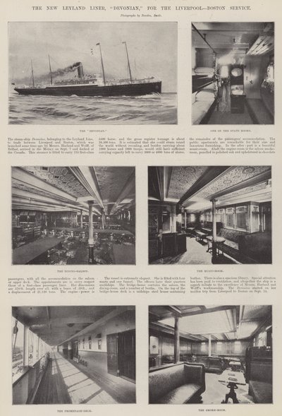 新的Leyland衬里，Devonian，为利物浦，波士顿服务 作者 English Photographer