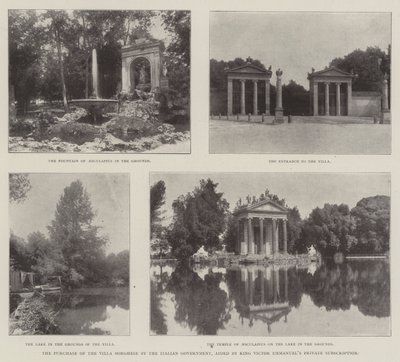 意大利政府购买Villa Borghese，由King Victor Emmanuels私人订购协助 作者 English Photographer