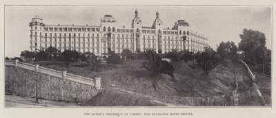 Cimiez的Queens Residence，Excelsior Hotel Regina酒店 作者 英国摄影师