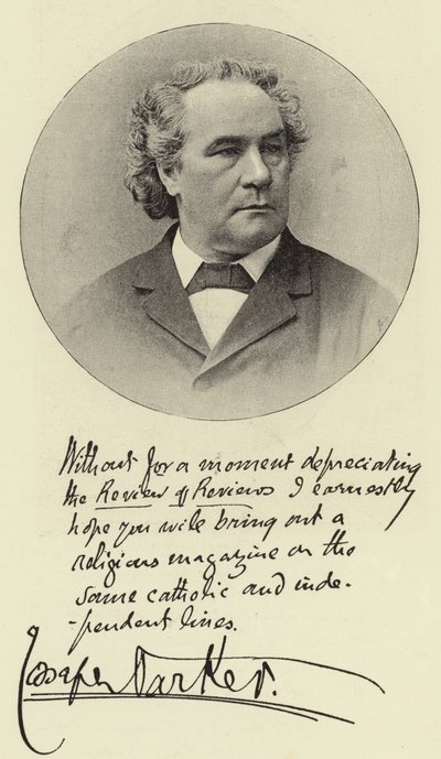Rev Joseph Parker，DD 作者 英国摄影师