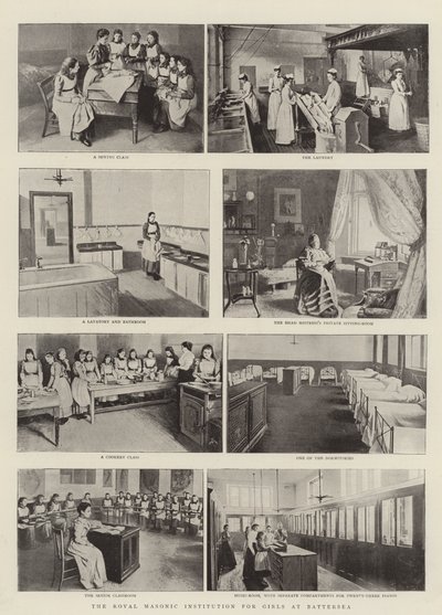 巴特西皇家共济会女子学院 作者 英国摄影师