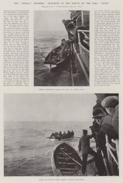 斯特拉灾难，RMS Lynx拯救事件 作者 English Photographer
