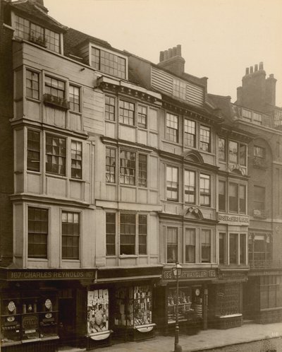 The Strand，伦敦;南侧，以163-167 Strand为特色 作者 英国摄影师