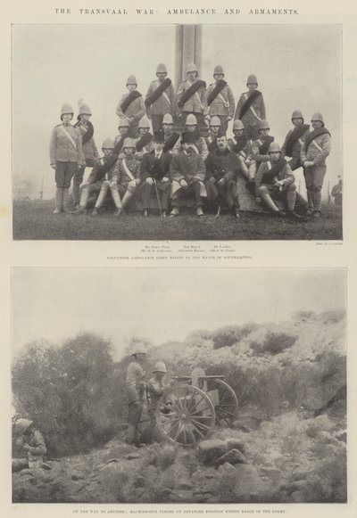 德兰士瓦战争，救护车和军备 作者 English Photographer