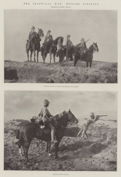 德兰士瓦战争，Hu骑兵侦察 作者 English Photographer