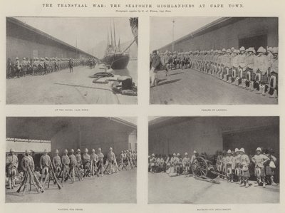 德兰士瓦战争，开普敦的Seaforth Highlanders 作者 英国摄影师