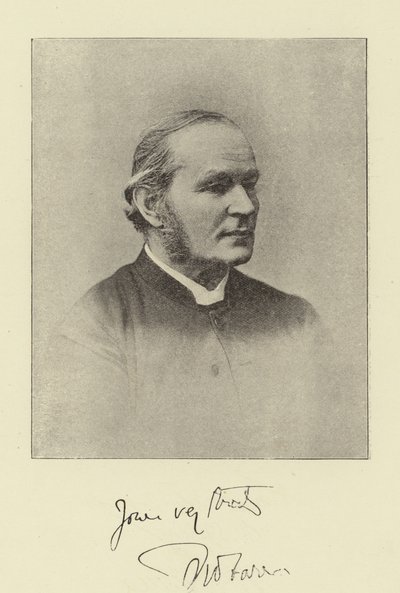 尊敬的Archdeacon Farrar 作者 英国摄影师