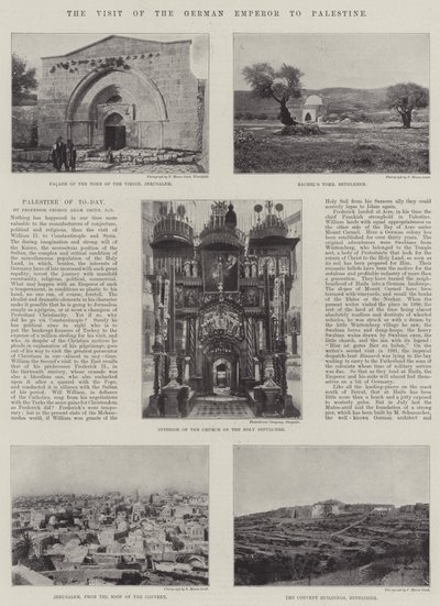 德国皇帝访问巴勒斯坦 作者 English Photographer