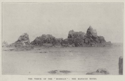 Mohegan的残骸，Manacle Rocks 作者 英国摄影师