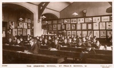 圣保罗学校的绘画学校 作者 英国摄影师