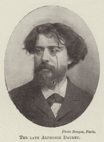 已故的Alphonse Daudet 作者 英国摄影师