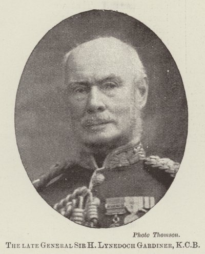 已故的H H Lynedoch Gardiner将军，KCB 作者 英国摄影师