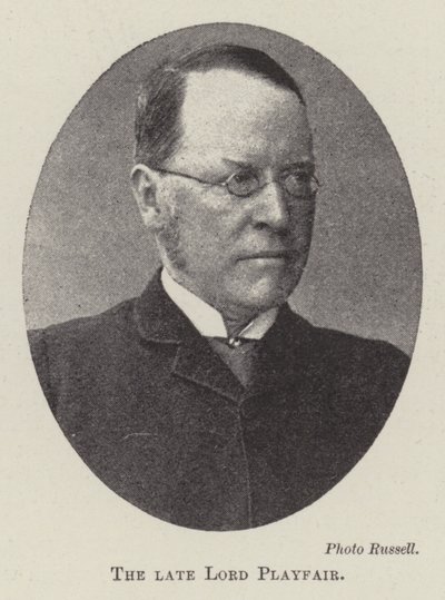 已故的Lord Playfair 作者 英国摄影师