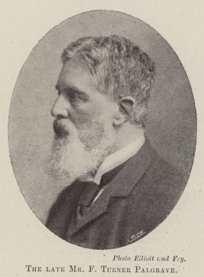 已故的F Turner Palgrave先生 作者 英国摄影师