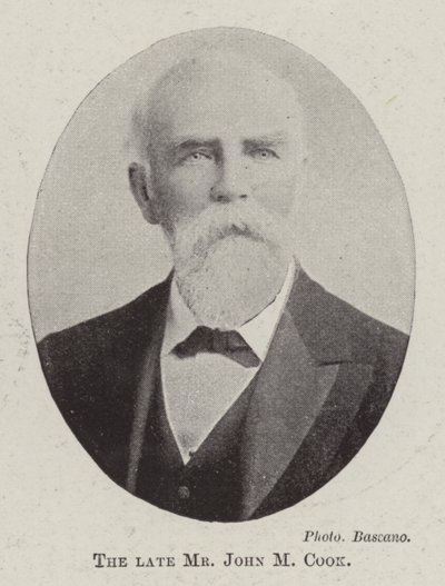 已故的John M Cook先生 作者 英国摄影师