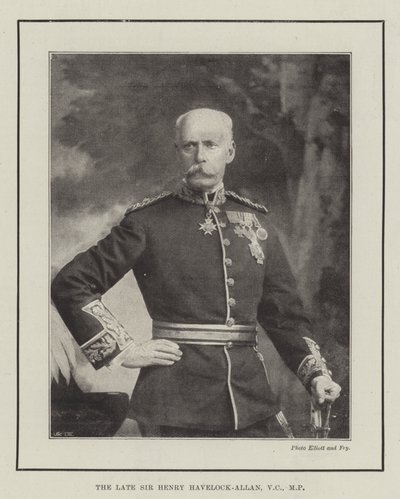 已故的Sir Henry Havelock-Allan，VC，MP 作者 英国摄影师