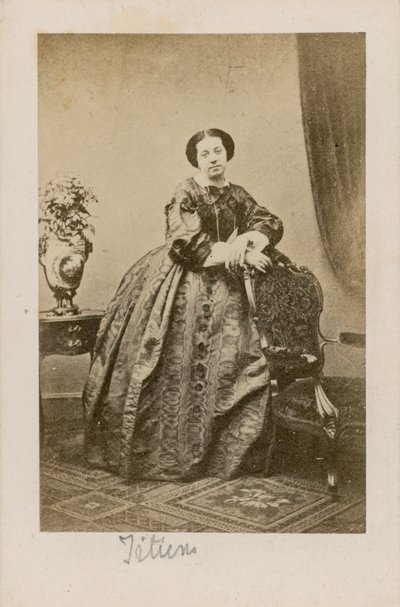 Theresa Titiens，歌手 作者 英国摄影师