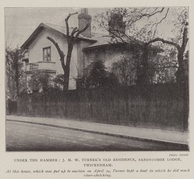 在Hammer，JMW Turners Old Residence，Sandycombe Lodge，Twickenham 作者 英国摄影师