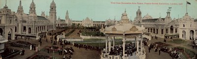1908年伦敦法国 - 英国展览艺术宫的视图 作者 英国摄影师