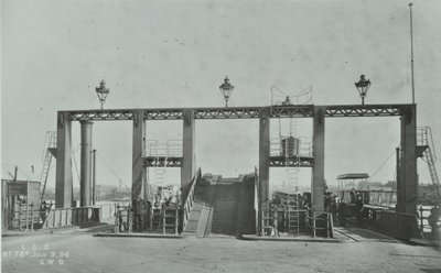 Woolwich轮渡看法，1896年 作者 英国摄影师