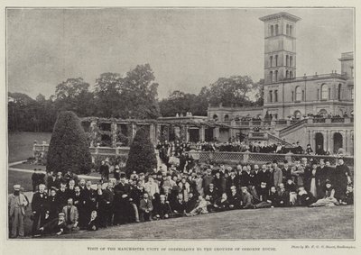 参观曼彻斯特团结的Oddfellows到Osborne House的场地 作者 英国摄影师