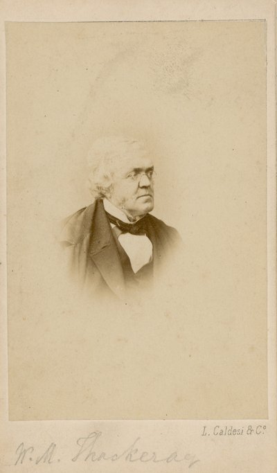 William Makepeace Thackeray 作者 English Photographer