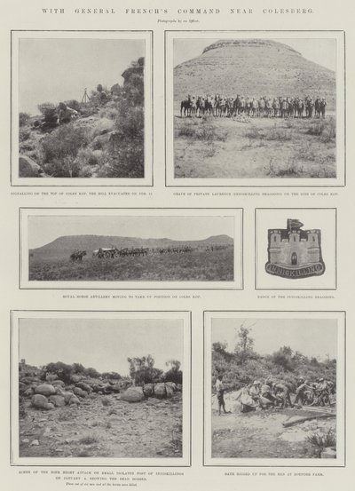 在Colesberg附近的General Frenchs Command 作者 English Photographer
