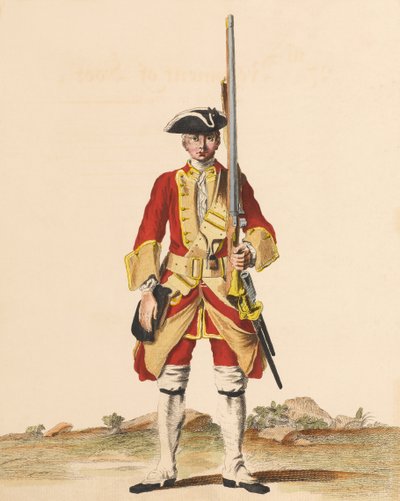 “第27军团”，约1742年 作者 英语学校