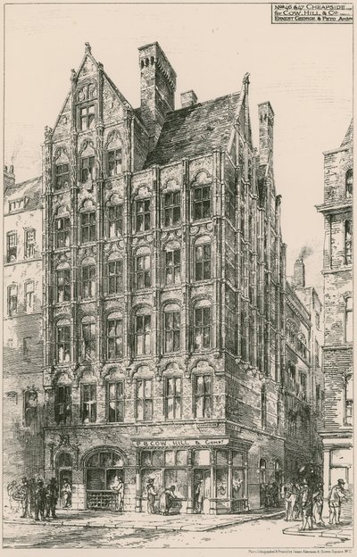46-47 Cheapside;欧内斯特乔治和佩托，建筑师 作者 英语学校