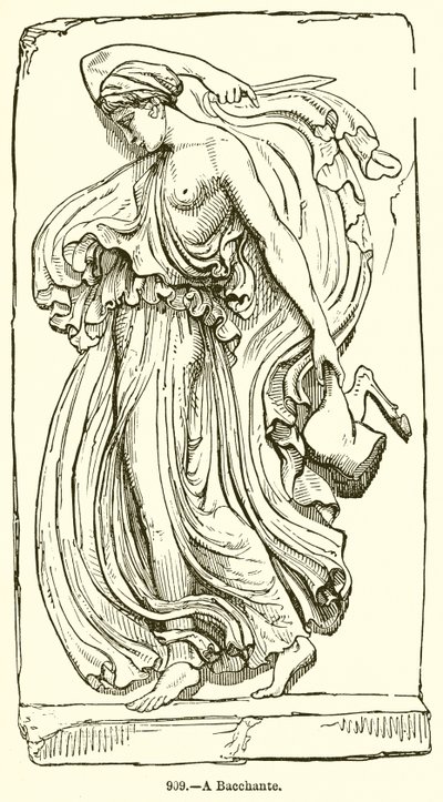一个Bacchante 作者 英语学校