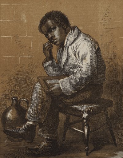 "布朗研究》（雕刻） 作者 英语学校