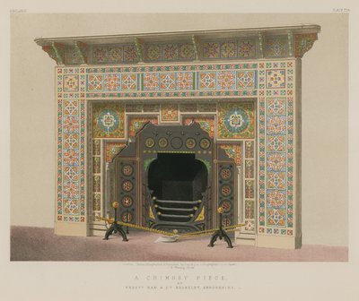 由Messrs Maw和Co，Broseley，Shropshire制作的烟囱 作者 英语学校