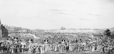 正确代表公司前往白金汉宫陛下的客厅，由G，Humphrey出版，1822年5月25日 作者 英语学校
