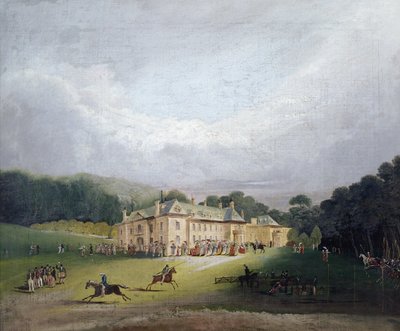 Firle的一次节日，古老的Quintain游戏于1827年复活 作者 英语学校