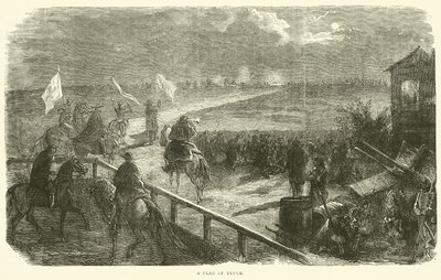 一条停战旗，1870年12月 作者 英语学校