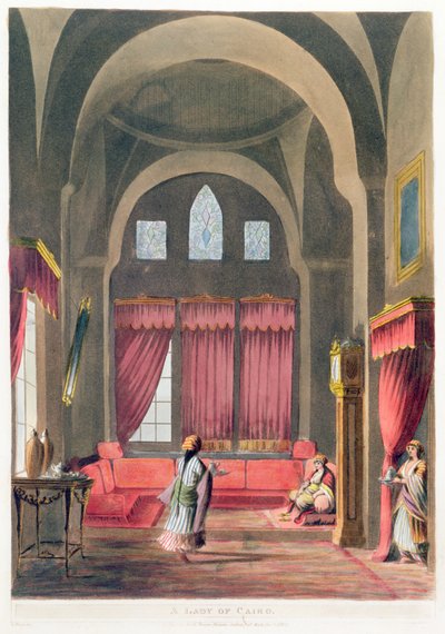 开罗的一位女士，1802年 作者 英语学校