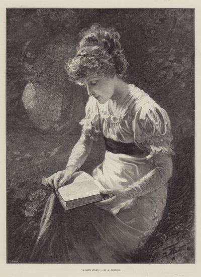 A Love Story (engraving) 作者 英语学校