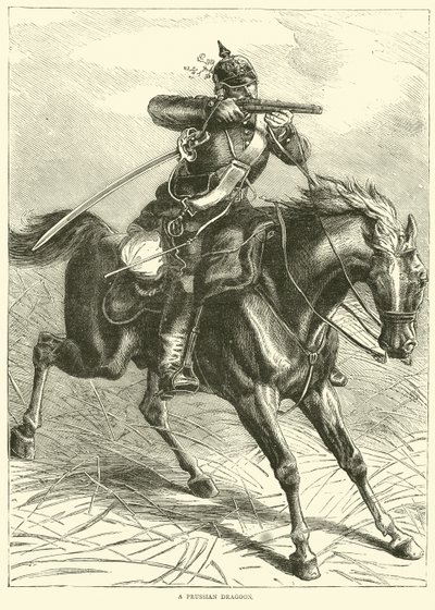 普鲁士龙骑士，1870年9月 作者 英语学校