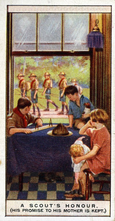 1929年，童子军的荣誉值得信赖 作者 英语学校