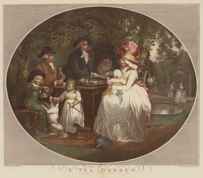 茶园 (chromolitho) 作者 英语学校