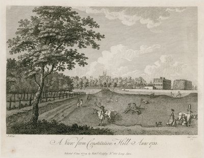 宪法山的观点，1735年 作者 英语学校