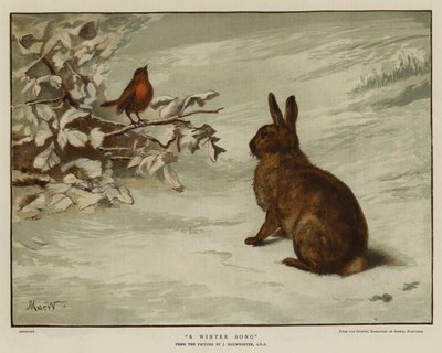 冬之歌 (chromolitho) 作者 英语学校