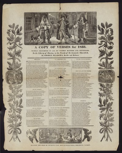 1833年的经文副本 作者 English School