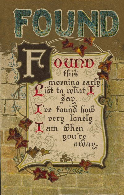 给朋友或爱人的贺卡信息（彩色平版印刷） 作者 英语学校