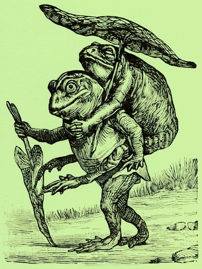 一个善良的丈夫，插图从科尔斯搞笑图画书（数字增强图像） 作者 英语学校